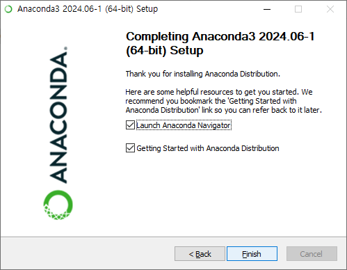 Figure 10. Final Anaconda Installation Window