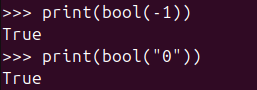 Figure 4. Common misunderstandings with the Python bool() function